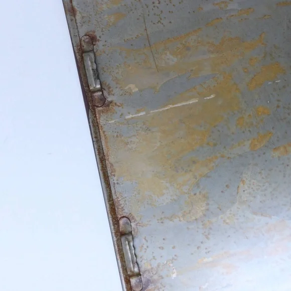 Set of 2 metal plaques Home Wall Decor French Dessert Retro Vintage Distressed - Picture 7 of 9